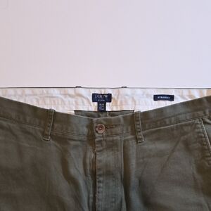J. Crew Khaki Straight Fit Pants